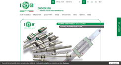 Desktop Screenshot of isb-bearing.com